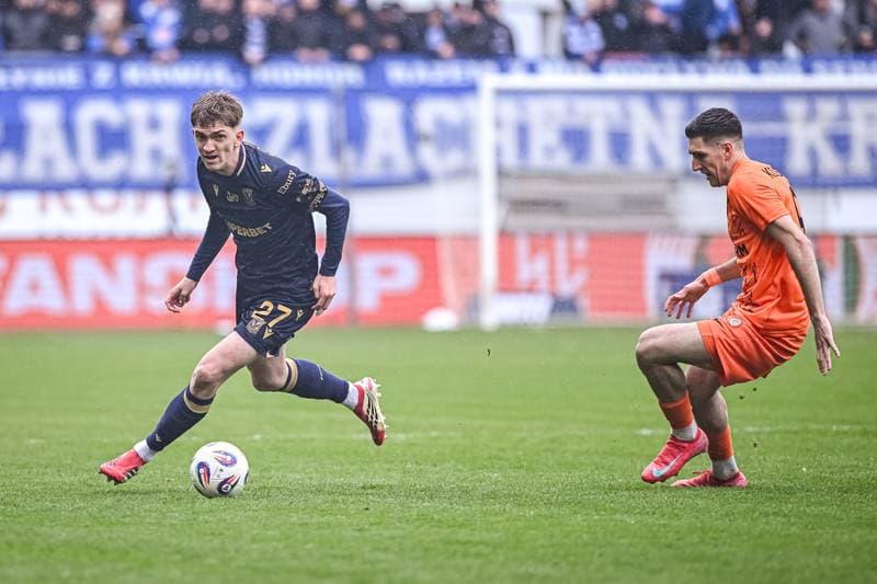 Football. PKO BP Ekstraklasa. Zaglebie Lubin - Lech Poznan. 15.03.2026