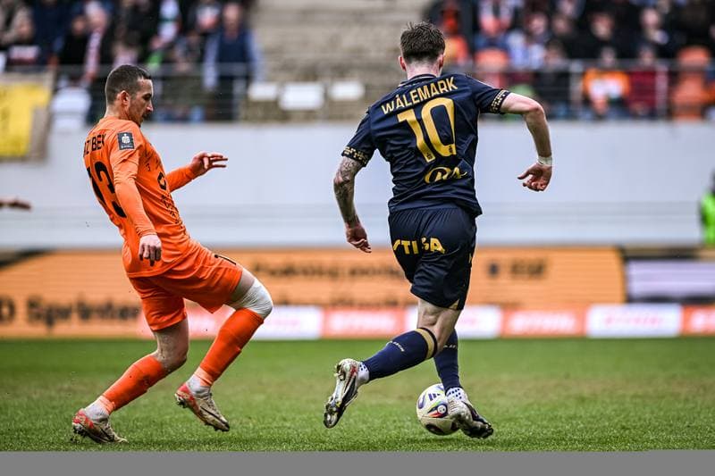 Football. PKO BP Ekstraklasa. Zaglebie Lubin - Lech Poznan. 15.03.2026