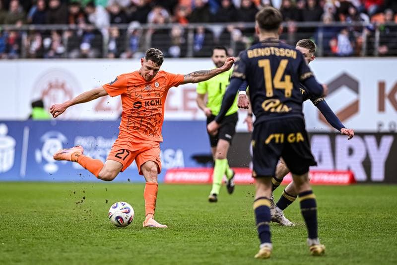 Football. PKO BP Ekstraklasa. Zaglebie Lubin - Lech Poznan. 15.03.2026