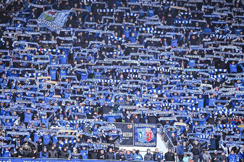 Football. PKO BP Ekstraklasa. Zaglebie Lubin - Lech Poznan. 15.03.2026