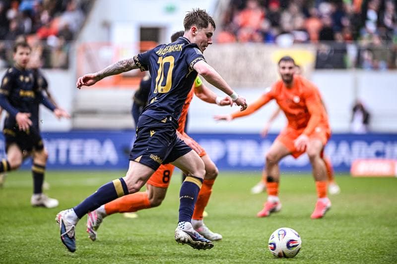 Football. PKO BP Ekstraklasa. Zaglebie Lubin - Lech Poznan. 15.03.2026