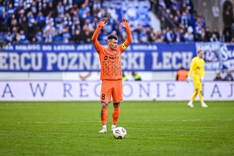 Football. PKO BP Ekstraklasa. Zaglebie Lubin - Lech Poznan. 15.03.2026