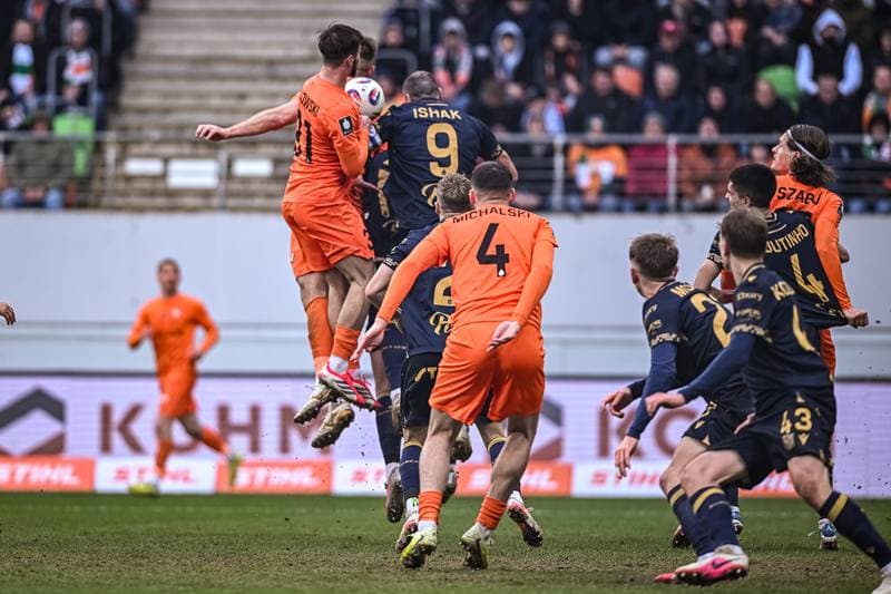 Football. PKO BP Ekstraklasa. Zaglebie Lubin - Lech Poznan. 15.03.2026