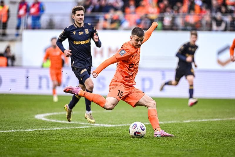 Football. PKO BP Ekstraklasa. Zaglebie Lubin - Lech Poznan. 15.03.2026