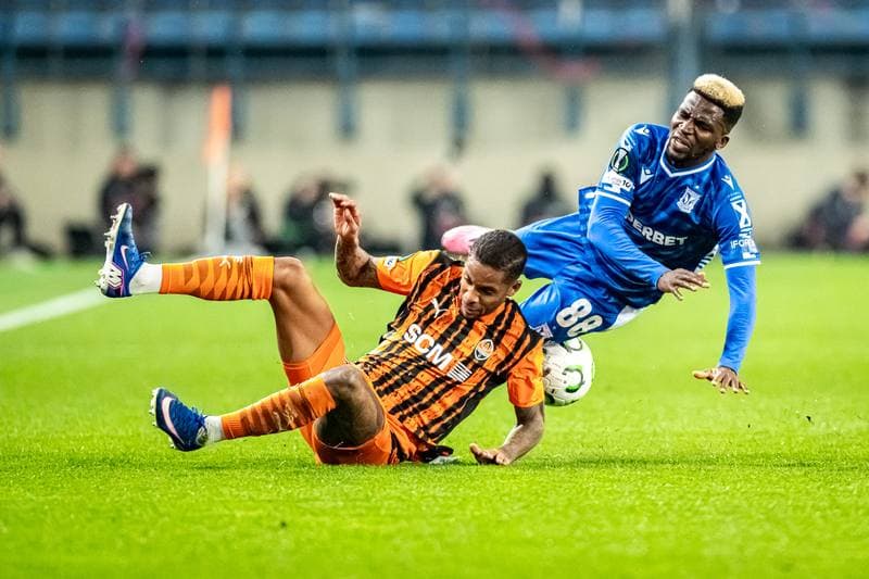Football. UEFA Conference League. Shakhtar Donetsk - Lech Poznan. 19.03.2026