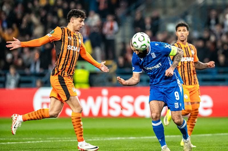 Football. UEFA Conference League. Shakhtar Donetsk - Lech Poznan. 19.03.2026