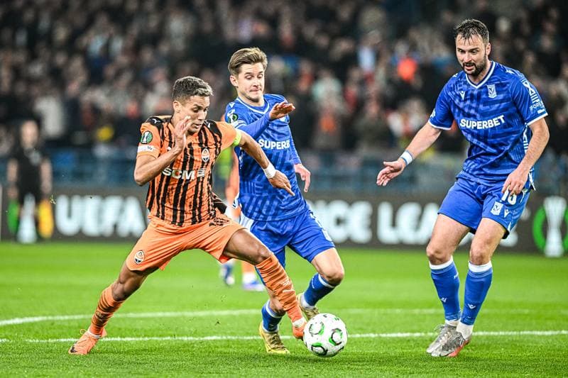 Football. UEFA Conference League. Shakhtar Donetsk - Lech Poznan. 19.03.2026