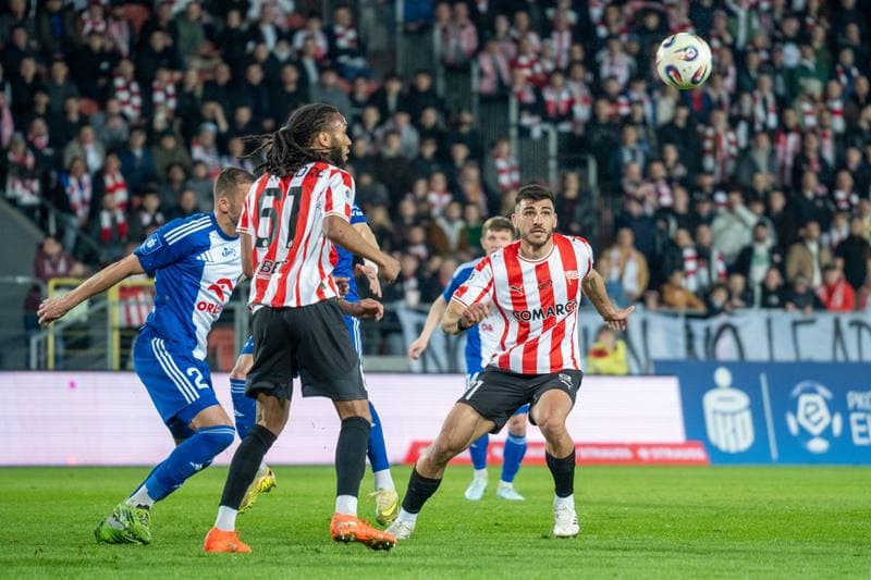 Football. PKO BP Ekstraklasa. Cracovia Krakow - Wisla Plock. 14.03.2026