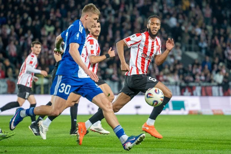 Football. PKO BP Ekstraklasa. Cracovia Krakow - Wisla Plock. 14.03.2026