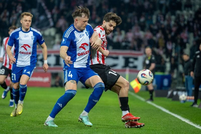 Football. PKO BP Ekstraklasa. Cracovia Krakow - Wisla Plock. 14.03.2026