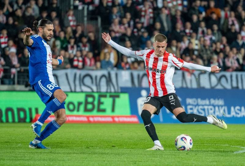 Football. PKO BP Ekstraklasa. Cracovia Krakow - Wisla Plock. 14.03.2026
