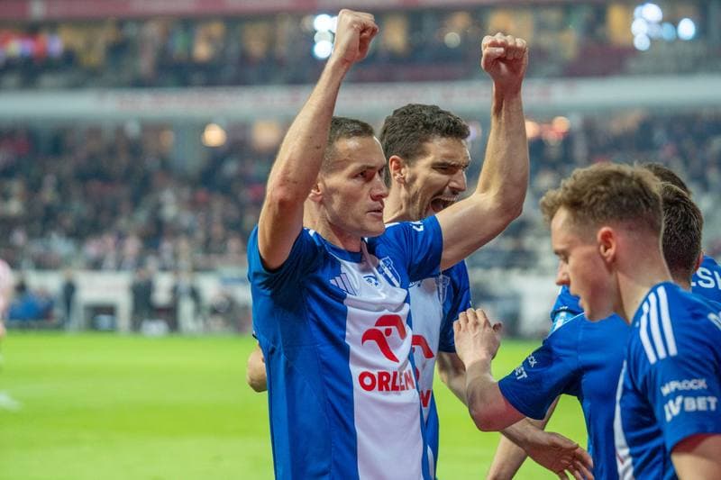 Football. PKO BP Ekstraklasa. Cracovia Krakow - Wisla Plock. 14.03.2026