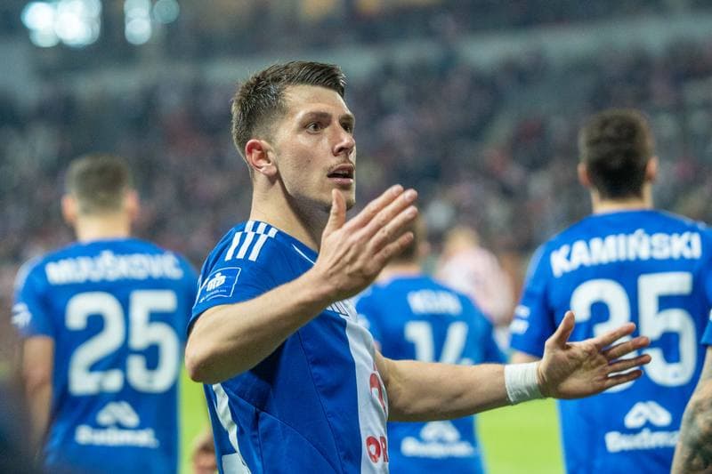 Football. PKO BP Ekstraklasa. Cracovia Krakow - Wisla Plock. 14.03.2026