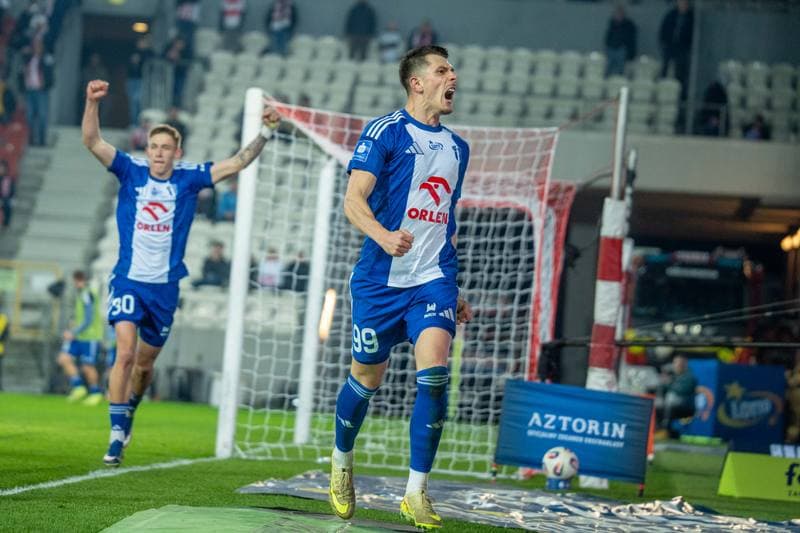 Football. PKO BP Ekstraklasa. Cracovia Krakow - Wisla Plock. 14.03.2026