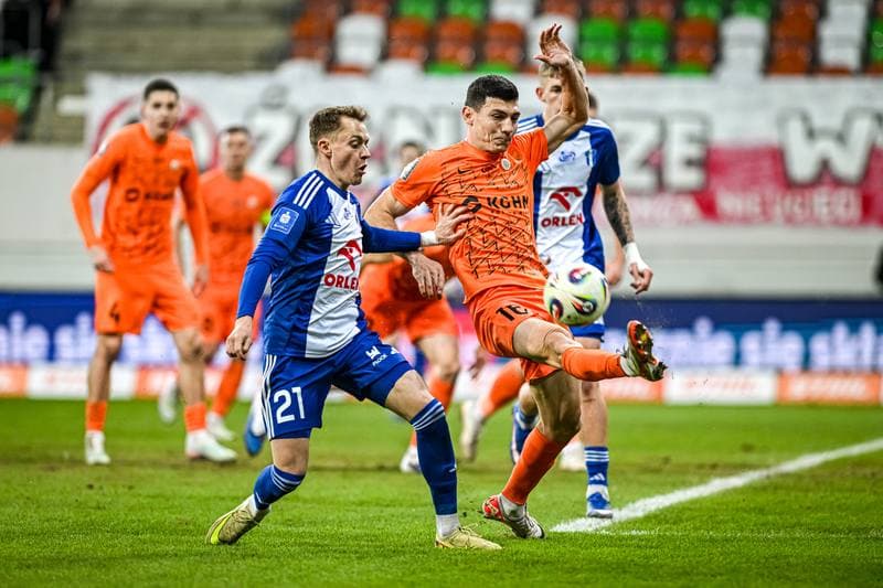 Football. PKO BP Ekstraklasa. Zaglebie Lubin - Wisla Plock. 02.03.2026
