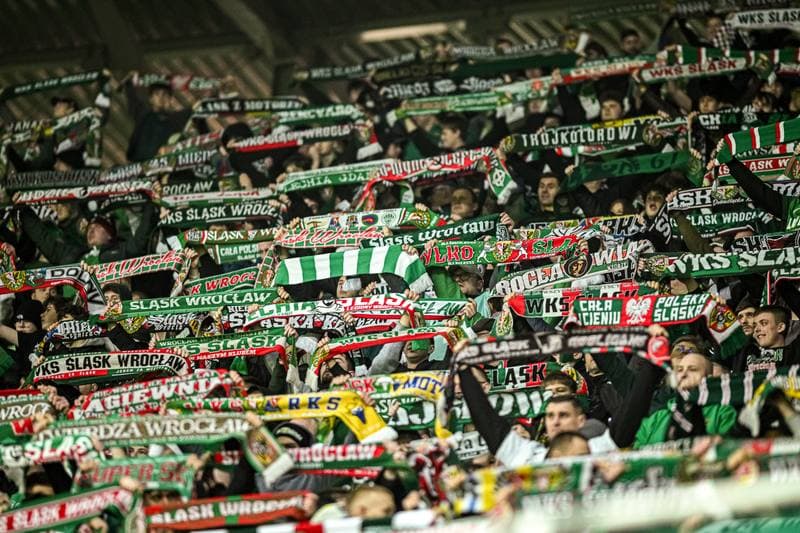 Football. Betclic I Liga. Slask Wroclaw - Chrobry Glogow. 28.02.2026