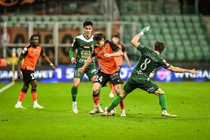 Football. Betclic I Liga. Slask Wroclaw - Chrobry Glogow. 28.02.2026