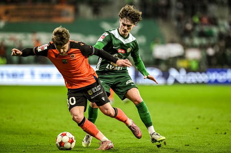 Football. Betclic I Liga. Slask Wroclaw - Chrobry Glogow. 28.02.2026