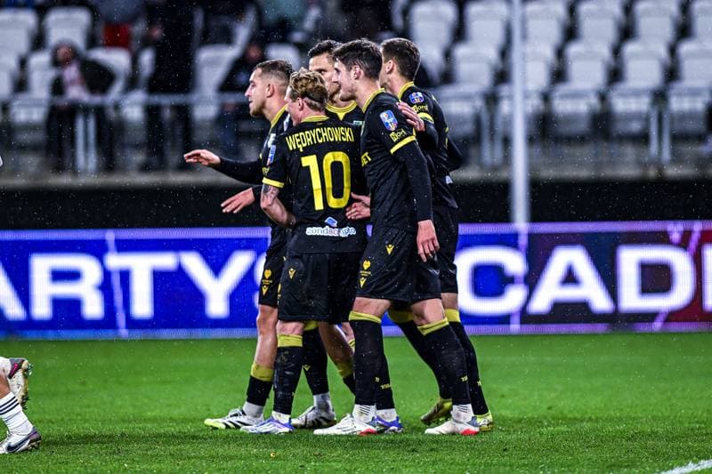 Football. STS Puchar Polski. LKS Lodz - GKS Katowice. 28.10.2025