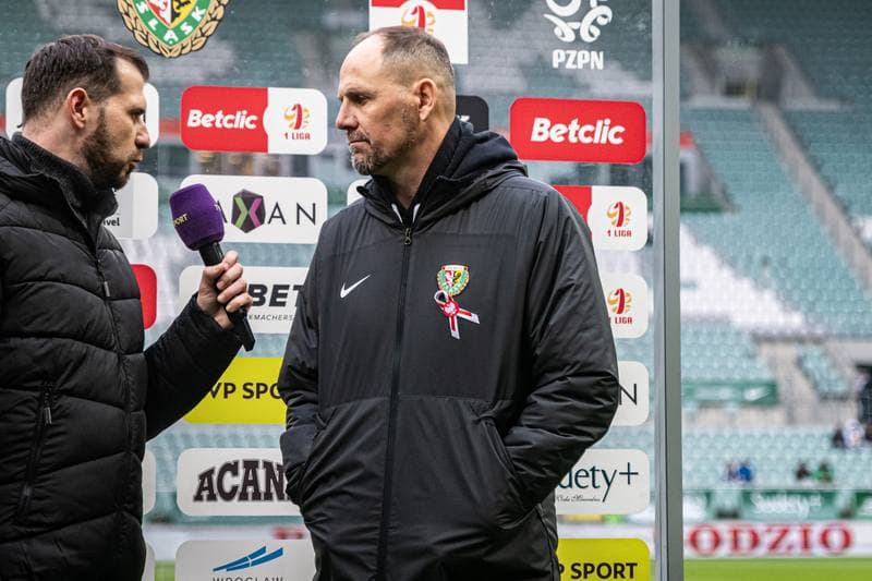 Football. Betclic I Liga. Slask Wroclaw - Polonia Bytom. 09.11.2025