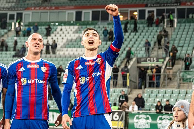 Football. Betclic I Liga. Slask Wroclaw - Polonia Bytom. 09.11.2025