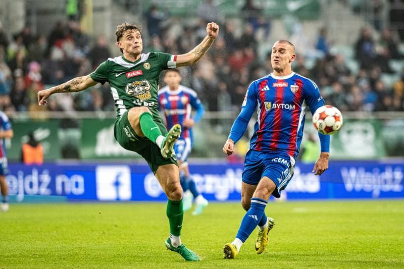 Football. Betclic I Liga. Slask Wroclaw - Polonia Bytom. 09.11.2025