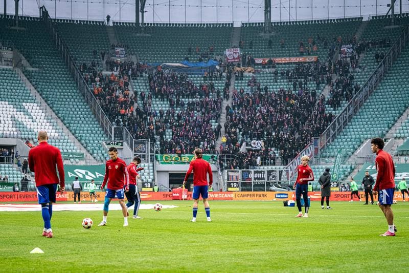Football. Betclic I Liga. Slask Wroclaw - Polonia Bytom. 09.11.2025
