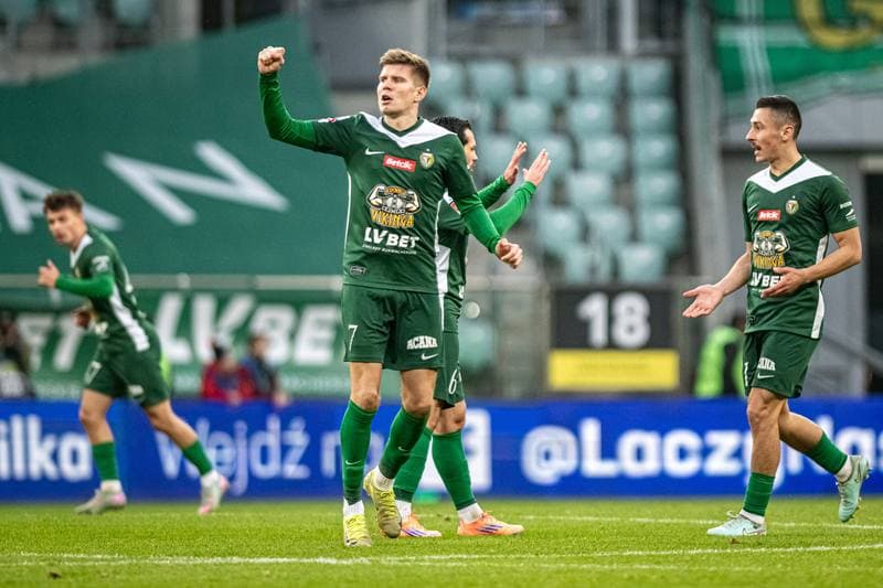 Football. Betclic I Liga. Slask Wroclaw - Polonia Bytom. 09.11.2025