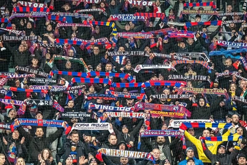 Football. Betclic I Liga. Slask Wroclaw - Polonia Bytom. 09.11.2025