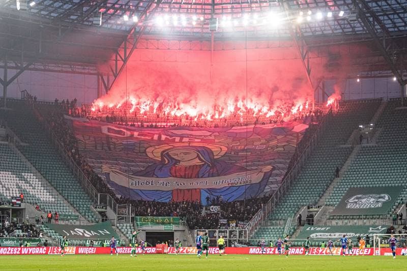 Football. Betclic I Liga. Slask Wroclaw - Polonia Bytom. 09.11.2025