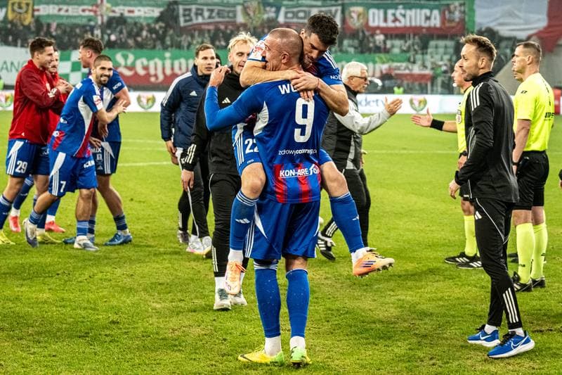 Football. Betclic I Liga. Slask Wroclaw - Polonia Bytom. 09.11.2025