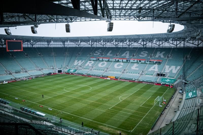 Football. Betclic I Liga. Slask Wroclaw - Polonia Bytom. 09.11.2025