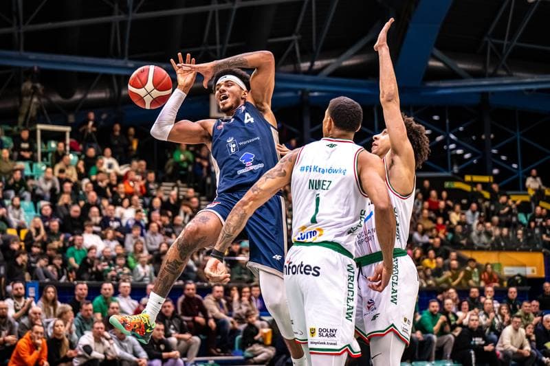 Basketball. Orlen Basket Liga. Slask Wroclaw - Dziki Warszawa. 23.12.2025