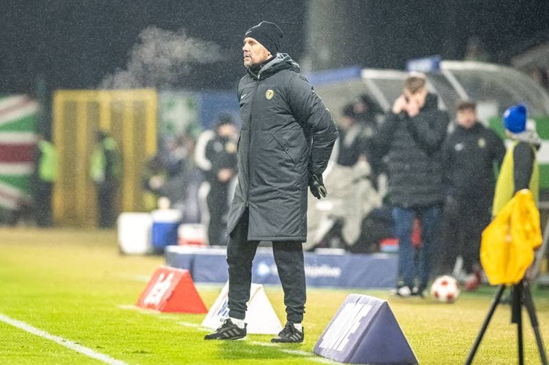 Football. Betclic I Liga. Miedz Legnica - Slask Wroclaw. 14.02.2026