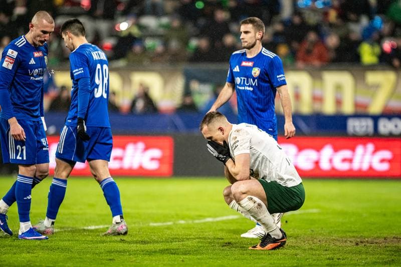 Football. Betclic I Liga. Miedz Legnica - Slask Wroclaw. 14.02.2026