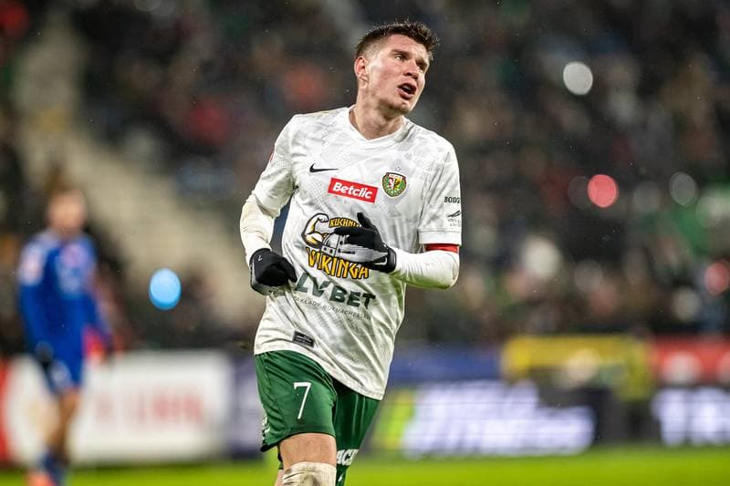 Football. Betclic I Liga. Miedz Legnica - Slask Wroclaw. 14.02.2026
