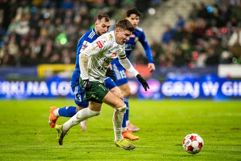 Football. Betclic I Liga. Miedz Legnica - Slask Wroclaw. 14.02.2026