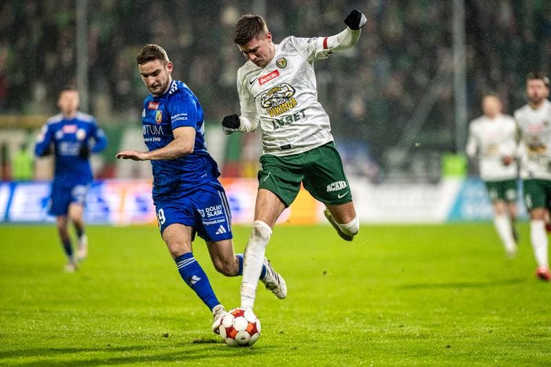 Football. Betclic I Liga. Miedz Legnica - Slask Wroclaw. 14.02.2026