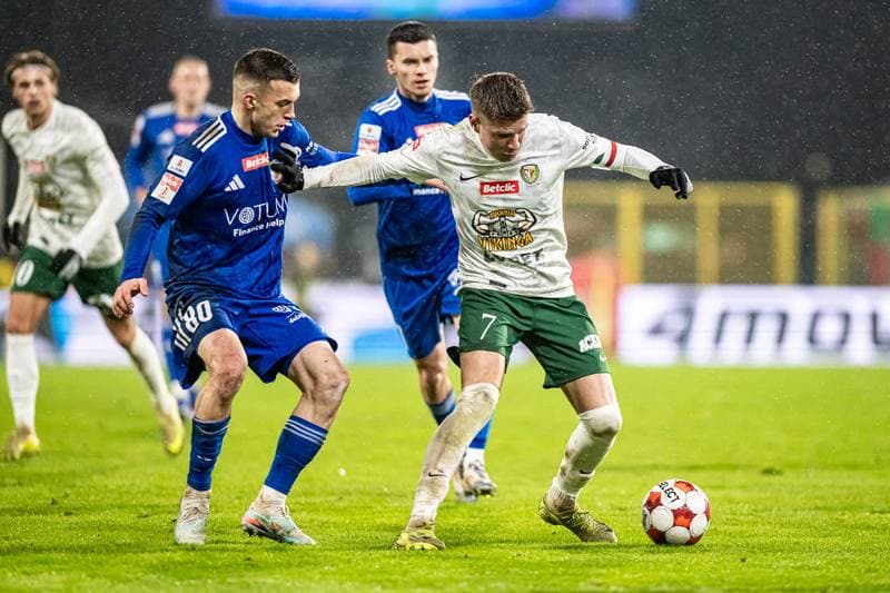 Football. Betclic I Liga. Miedz Legnica - Slask Wroclaw. 14.02.2026