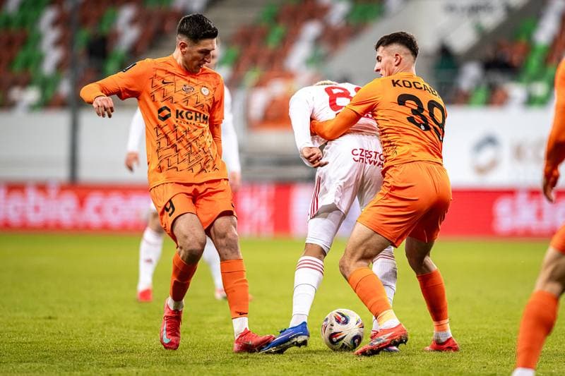 Football. PKO BP Ekstraklasa. Zaglebie Lubin - Rakow Czestochowa. 14.02.2026