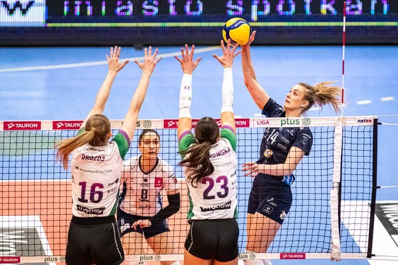 Volleyball. TAURON Liga Kobiet. #VolleyWroclaw - Lotto Chemik Police. 14.02.2026