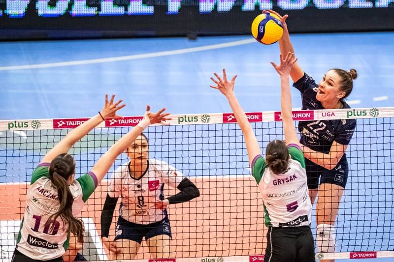 Volleyball. TAURON Liga Kobiet. #VolleyWroclaw - Lotto Chemik Police. 14.02.2026