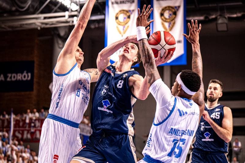 Basketball. Orlen Basket Liga. Gornik Zamek Ksiaz Walbrzych - Dziki Warszawa. 18.10.2025