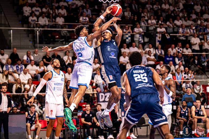 Basketball. Orlen Basket Liga. Gornik Zamek Ksiaz Walbrzych - Dziki Warszawa. 18.10.2025