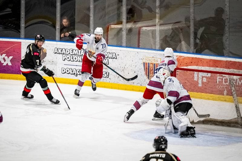 Ice Hockey. Polish Hockey League. Polonia Bytom - GKS Tychy. 05.10.2025