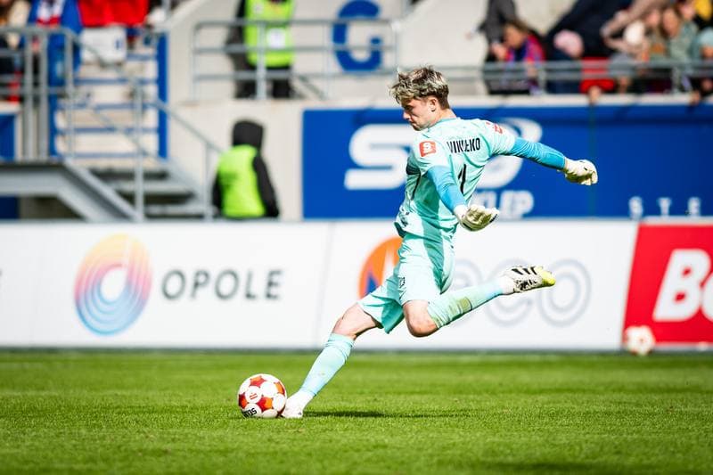 Football. Betclic I Liga. Odra Opole - Wieczysta Krakow. 05.10.2025