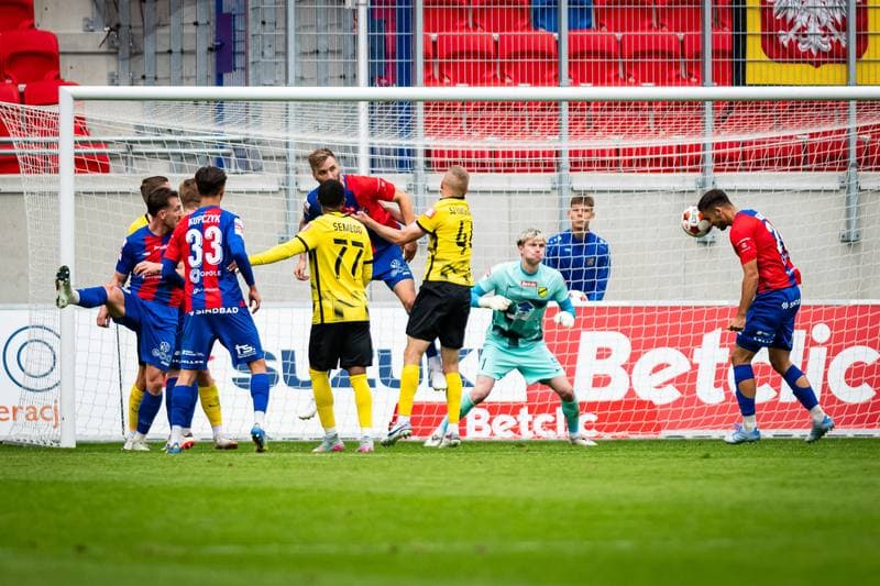 Football. Betclic I Liga. Odra Opole - Wieczysta Krakow. 05.10.2025