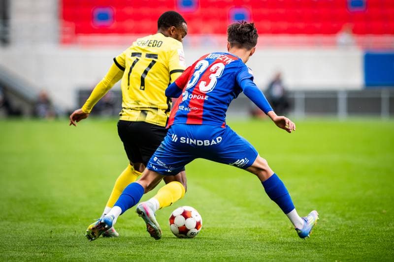 Football. Betclic I Liga. Odra Opole - Wieczysta Krakow. 05.10.2025