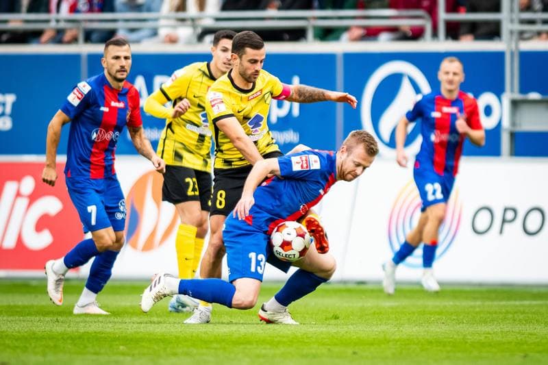 Football. Betclic I Liga. Odra Opole - Wieczysta Krakow. 05.10.2025