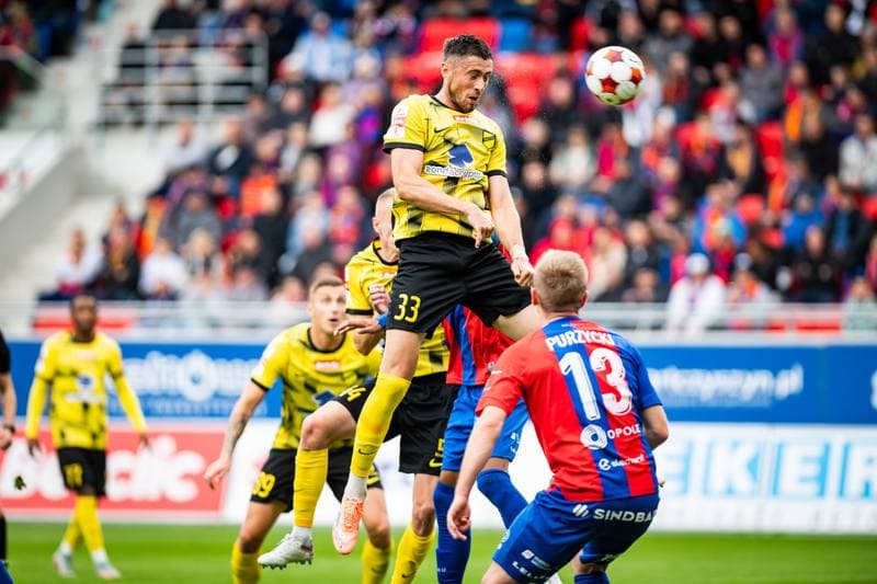 Football. Betclic I Liga. Odra Opole - Wieczysta Krakow. 05.10.2025